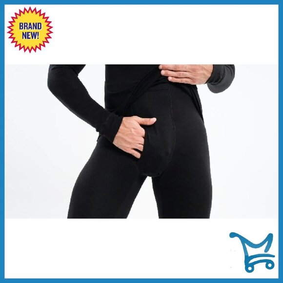 Men's Merino Wool Thermal Base Layer Set - Heavyweight & Midweight - Picture 7 of 7